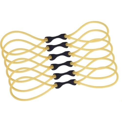 Slingshot Band Outdoor Fishing Shooting Fish Professional Traditional Latex Bands Catapult Powerful Elastic Rubber Group Pocket