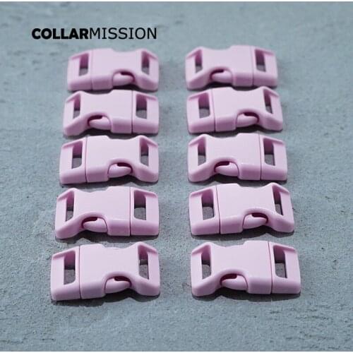 Retailing plastic pink buckles for DIY dog bag collar accessories tactical belts webbing 15mm CK15SJ04