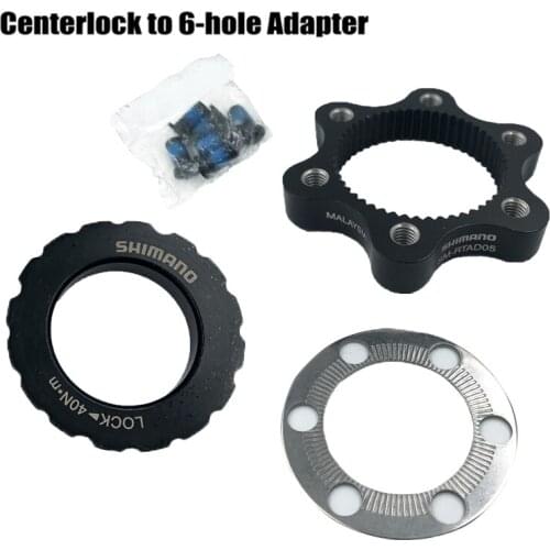 SM-RTAD05 Disc Rotor 6-Bolt converted into Center Lock mtb bike Disc Rotor Adapter