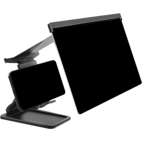 Phone Screen Magnifier With Cell Phone Stand For Desk 12Inch 3D HD Phone Screen Amplifier Projector Adjustable Desktop