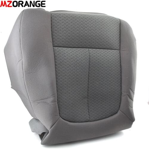 MIZIAUTO Driver Side Bottom Replacement Cloth Seat Cover For Ford F150 2011 2012 2013 2014 Car products Gray