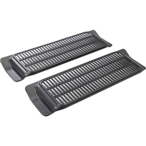 Car Air Instake Flow Vent Protection Cover ABS Grille Guard Side Sticker For Tesla Model 3 2017-2020