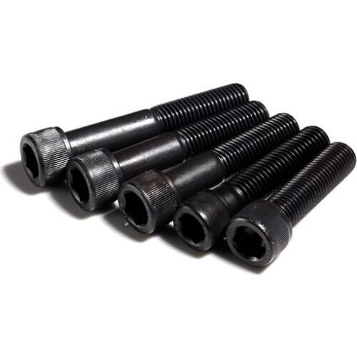 10pcs 12.9 high strength hex socket screws M4*55/60/65-100 mm Alloy steel cylindrical cup head hex bolt head screw