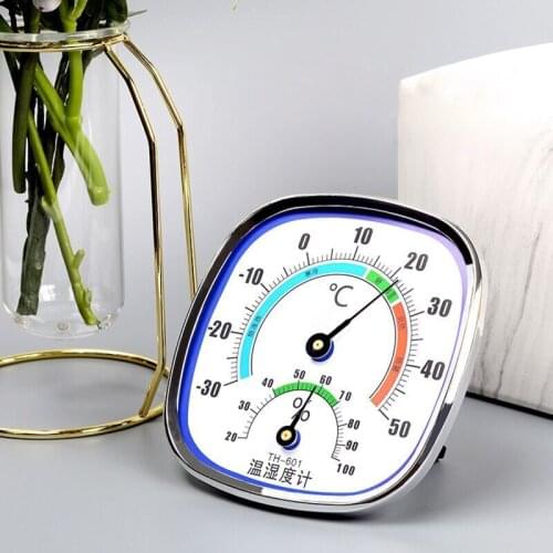 83XC Wang Hang Analog Indoor Outdoor Thermometer Hygrometer Humidity Gauge Temperature Monitor Hanging & Stand No battery needed