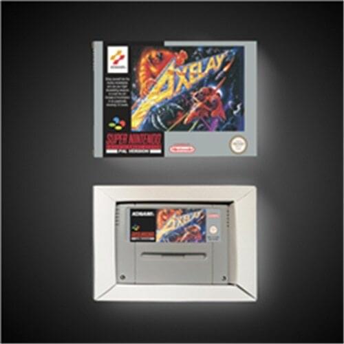 Axelay - EUR Version Action Game Card with Retail Box