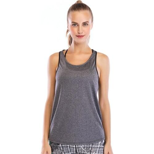 Cody Lundin Factory Price Women Running Fitness Sweatshirt Ladies Sleeveless Sport Tank Tops