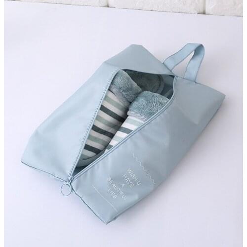 3pcs/set Travel Shoe Storage Bag Collapsible Waterproof Shoe Bag Large Capacity Portable Shoe Box