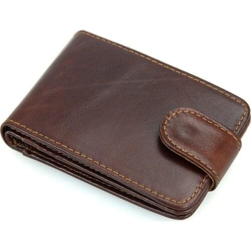 Vintage Leather Card Wallet Mens Business Bank Card Holder Thin Credit Card Case Convenient Small Card Case Cash Pocket