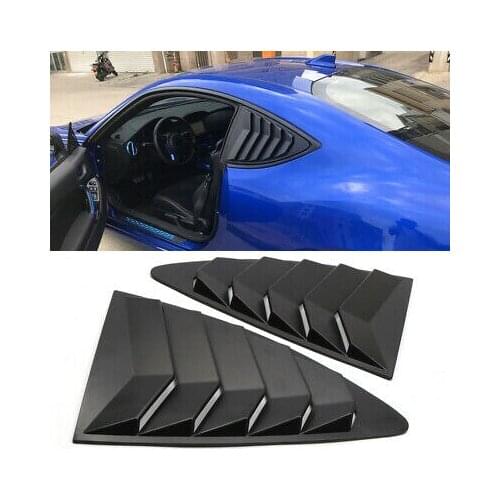 Matte Black Window Shutter Cover For Toyota 86 / Scion FR-S / Subaru BRZ 12-18