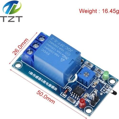 5V/12V Thermal Sensor Module 1 Channel Relay Module Combo Module Thermistor Temperature Sensor Module For Arduino