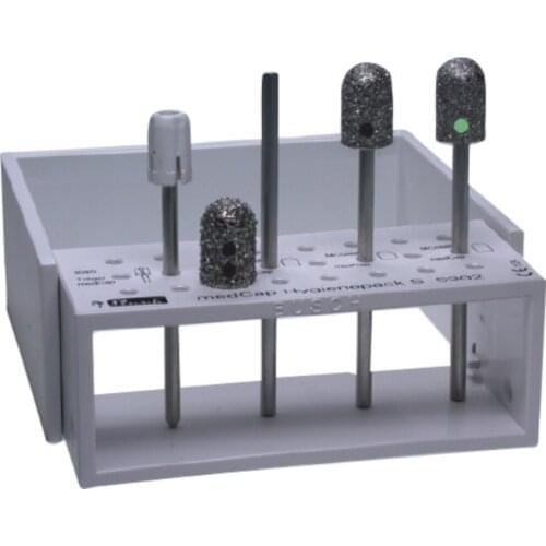 BUSCH Medcap Hygienepack S 5302 Starter Pack Small 'Original Product' Hand-Foot Care Health Rasp Head Head Sets