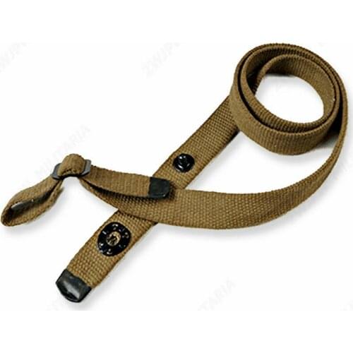 WWII WW2 US ARMY M1 CARBINE RIFLE CARRY BODY SHOULDER SLING Khaki SOLDIER MILITARY WAR EQUIPMENT