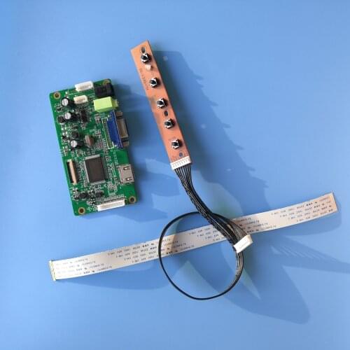 For N156HGA-EA3 LCD EDP SCREEN display monitor Controller board KIT VGA 30Pin DIY DRIVER 1920×1080 15.6"