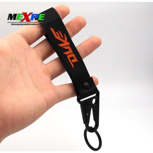 Suitable for KTM motorcycle DUKE250 DUKE390 DUKE790 1290 Super DukeR key decoration key chain key chain high quality simple and