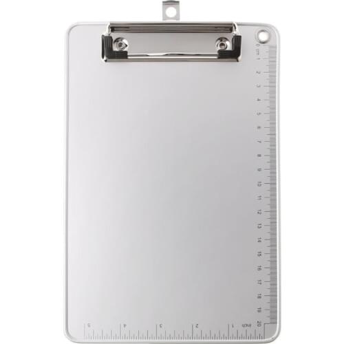 Portable A4/A5 Aluminum Alloy Writing Clip Board Antislip File Hardboard Paper Holder for Office School Stationery Supplies #524