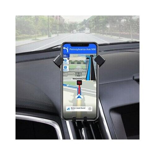 Carbon Fiber Look Car Air Vent Mount Phone Holder for Ford Edge 2015 - 2019