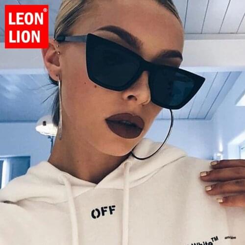 LeonLion Luxury Cateye Sunglasses Women Cat Eye Glasses Women Retro Eyewear For Women/Men Brand Designer Lentes De Sol Mujer
