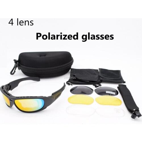 Daisy Military Tactical Goggles Polarized Outdoor Hunting Shooting Glasses UV Protection Fishing Hiking Sunglasses Eyewear
