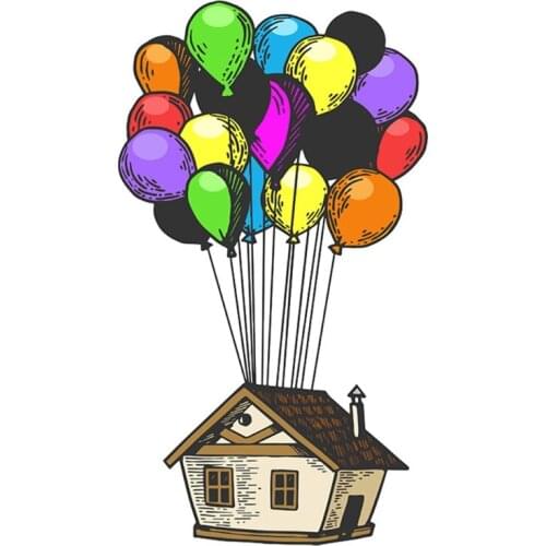 Balloon Metal Cutting Dies Stencil Scrapbooking DIY Album Stamp Paper Card Mold Embossing Decoration Craft