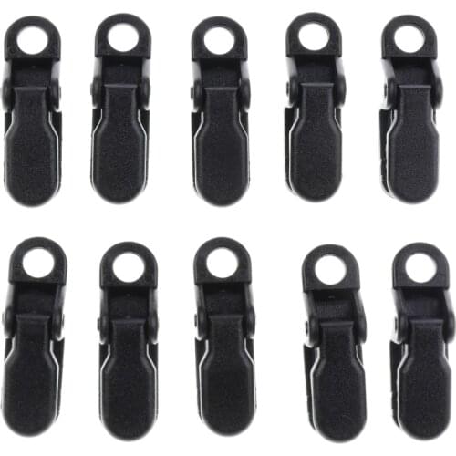 10x Tarpaulin Clip Canopy Attachment Camping Sportive Tent Clamps