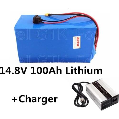 14.8V 100Ah Lithium battery pack li ion for boat solar storage Motorcycle autostarting UPS solar system RV solar street light