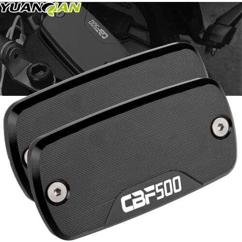 Motorcycle Accessories Part Fluid Reservoir Cap Motorbike front brake moto FOR HONDA CBF 500 2004 2005 2006 2007 CNC Aluminum