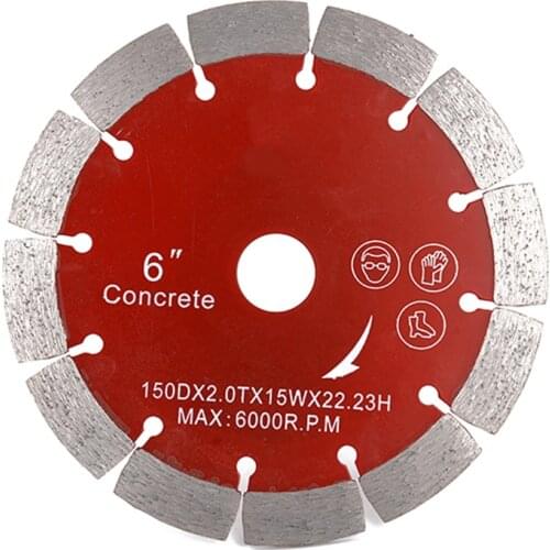 DB16 Sintered Small Cutting Disk Hot Press Segmented Cutting Blades Diamond Circular Saw Blades for Stone Concrete 10PCS