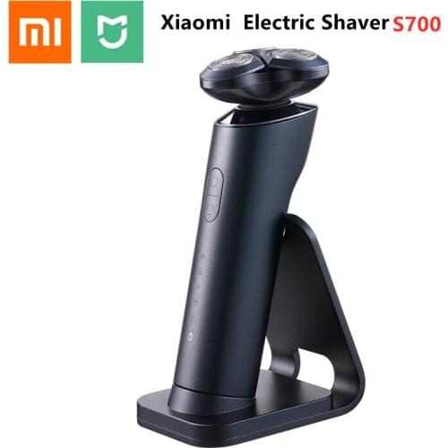 Original Xiaomi Mijia S700 Electric Shaver Mens Beard Trimmer Portable Razor Washable Type-C Ceramic Blade Shaving Machine
