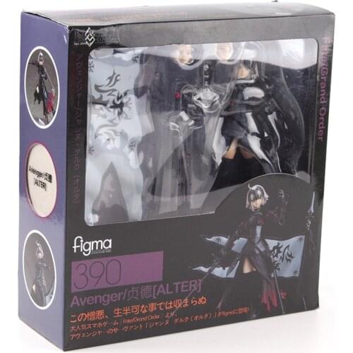 Anime Fate Grand Order Figure Avenger Alter Figma 390 Avenger Jeanne d'Arc PVC Action Figure