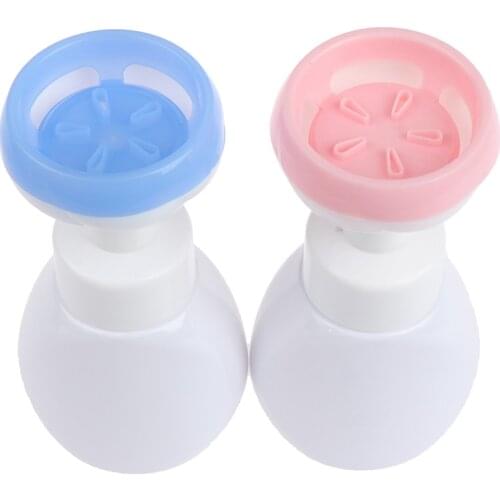 250ML/300ML Durable Refillable Soap Bottle Flower Pump Head Lotions Shampoo Cosmetic Empty Bottle
