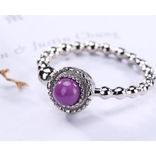 2018 Rushed Anel Feminino Ziyun Mother Inlaid Ring, Japan And South Korea Small Pure Fresh Opening Ms Adjustable Ring Wholesale