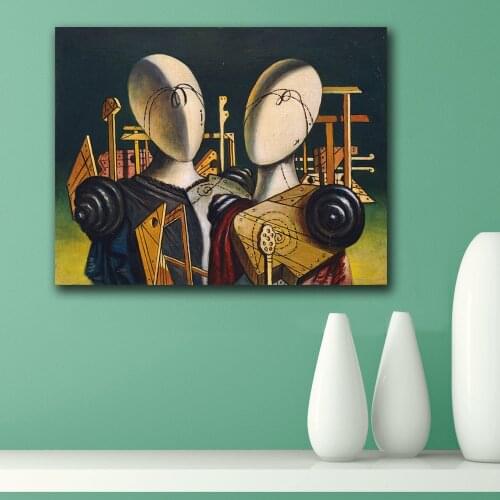Giorgio_de_Chirico maxresdefault Canvas Painting For Living Room Home Decoration Oil Painting On Canvas Wall Painting No Frame