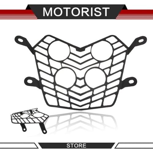Motorcycle modification Headlight Grille Guard Cover Protector Lamp net metal cnc protection net cover For YAMAHA Tenere 700
