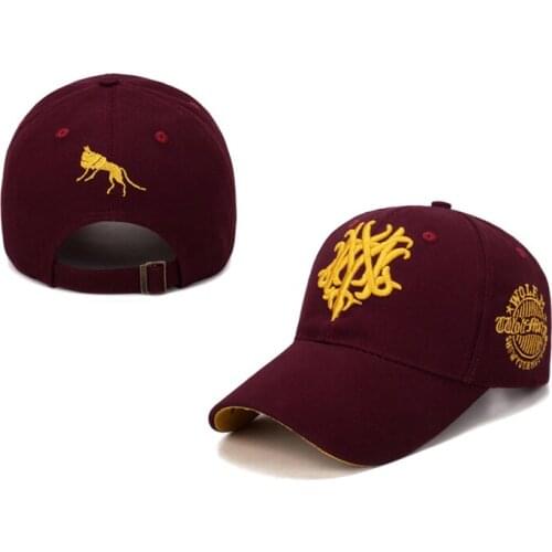 Fashion Hip Hop Baseball Cap Snapback Wolf Hats For Men Casquette Women Bone Casual Hat Gorras Fitted Plain Male Hat Dad Caps