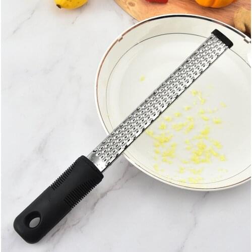 1Pcs Stainless Steel Lemon Zester Cheese Garter Garlic Ginger Nutmeg Garter Zester Vegetable Fruit Tools