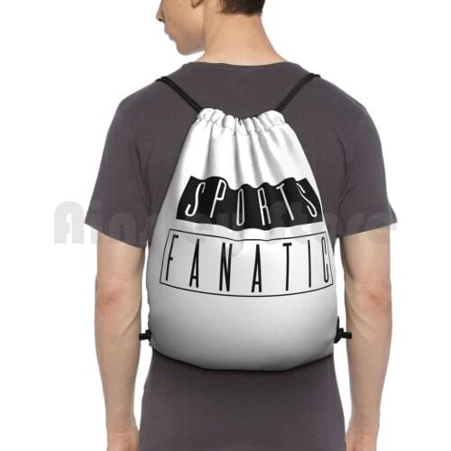 Sports Fanatic Backpack Drawstring Bag Riding Climbing Gym Bag Sport Sports Pe P E Physical Pe Teacher Pe Teachers Athlete