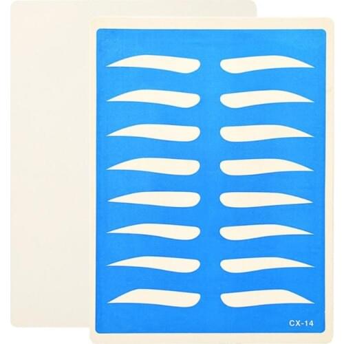 1pc Eyebrow Tattoo Practice Skin Permanent Makeup Eye Brow Microblading Tattooing Fake Skin Accessories For Beginners