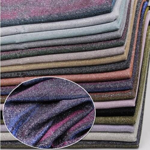 100x140cm Colorful shiny fabric stage wedding decor fabric for sewing fabric for dolls Latin dance costume Fabric 18 colors