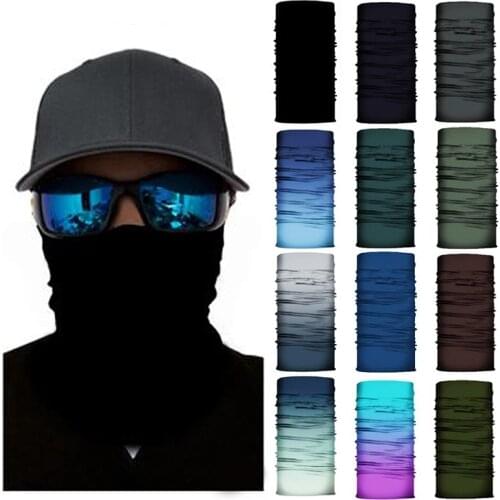 2021 Cycling Bandana Multifunctional Outdoor Sport Magic Scarf Hiking Neck Warmer Tube Face Head Wrap Cover Balaclava Headbands