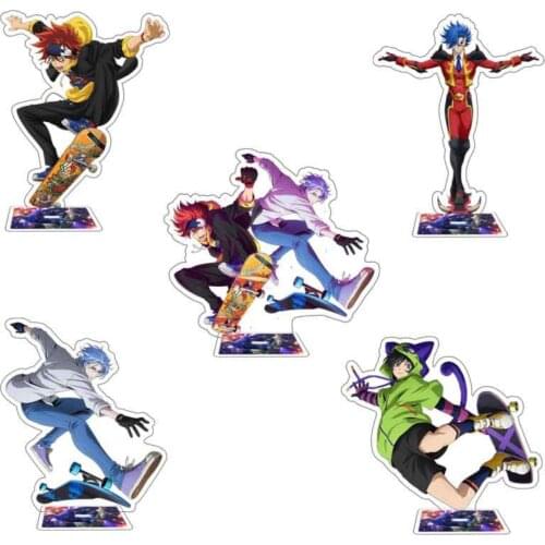 Anime SK EIGHT SK8 The Infinity Acrylic Stand Model Toys Reki Langa Miya Cherry Blossom Plate Cartoon Desktop Toy Gift