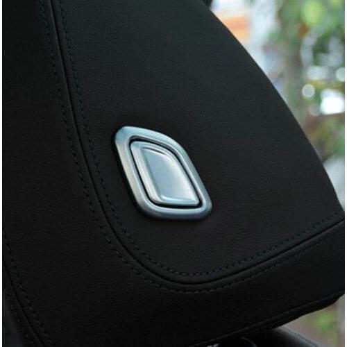 Automobile headrest button ABS decorative frame for BMW X3 X4 2018-2020