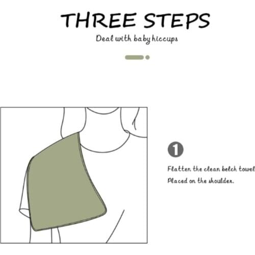 Baby Burp Cloth Bamboo Fiber Cotton Absorbent Saliva Towel Soft Comfortable Feeding Bibs 6-Layers Solid Color Handkerchief