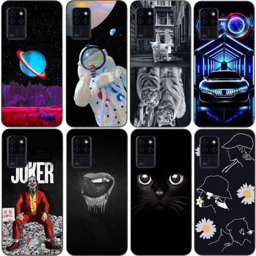 For OUKITEL C21 Case Rose Wolf Cute Patterned Cover Soft Silicon Phone Case for Oukitel c21 Top Quality