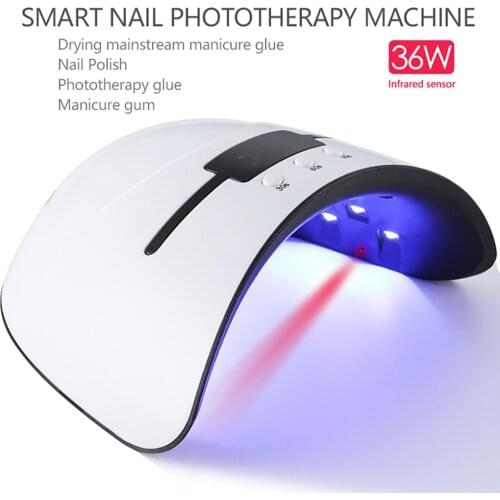 Professional Nail Dryer Lamp 36w UV Dryer Gel Led Polish Curing Light Manicure Machine lampa uv led do paznokci Nail Lamp nagels