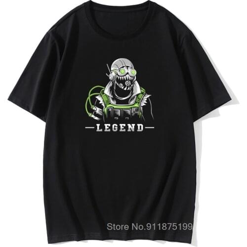 Octane Apex Men Tops T Shirt Apex Legends Pathfinder Bangalore 80s Game Humorous T Shirt Male Camisas 3D Tshirts Funny