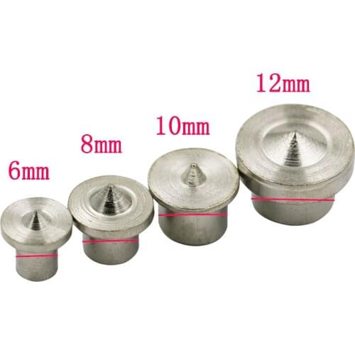 4pcs 6mm-12mm Dowel Centre Point Set Accurate Drill Hole Alignment Woodworking Tool Accessory Wood Centre Pin Doweling Hole Wood
