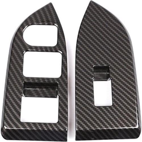 Car Door Glass Lift Switch Frame Decoration Sticker for Subaru BRZ Toyota 86 2012-2020