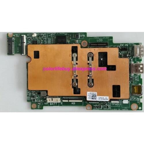Genuine CN-09TWCD 09TWCD 9TWCD w CEL N3060 CPU 2GB RAM SSD 32GB Laptop Motherboard Mainboard for Dell Inspiron 3168 Notebook PC