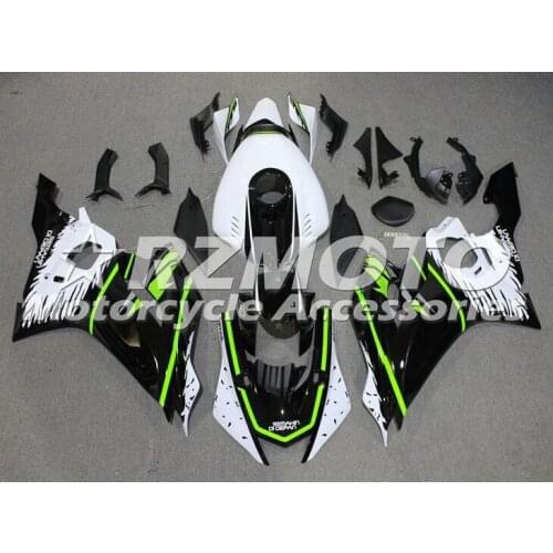 Style New ABS whole Fairings kit Fit for YAMAHA YZF-R6 2017 2018 2019 R6 17 18 19 Bodywork set Custom Free white Tank cover