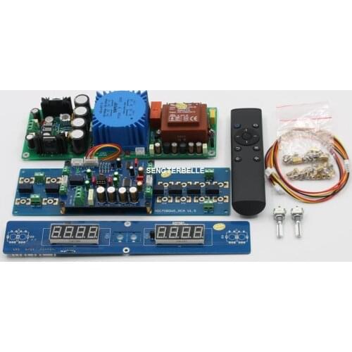 Hifi MUSES72320 Remote Control Volume Adjust Relay Sound Control Unbalanced Preamp Board